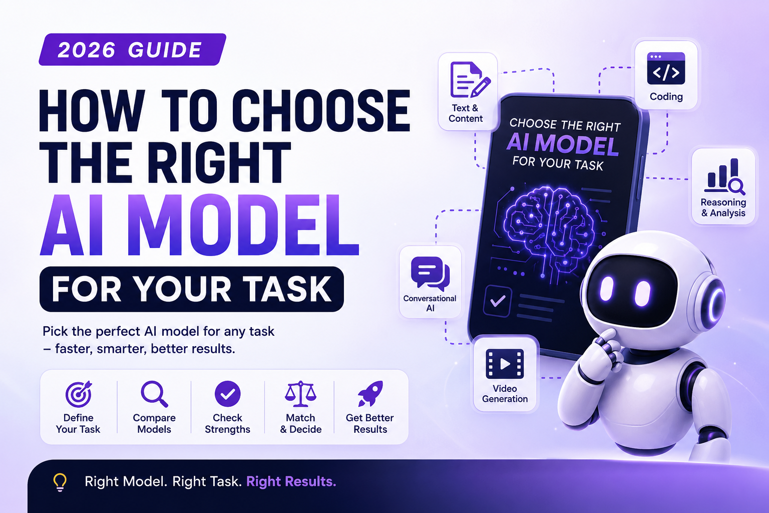 How To Choose The Right AI Model For Your Task 2026
