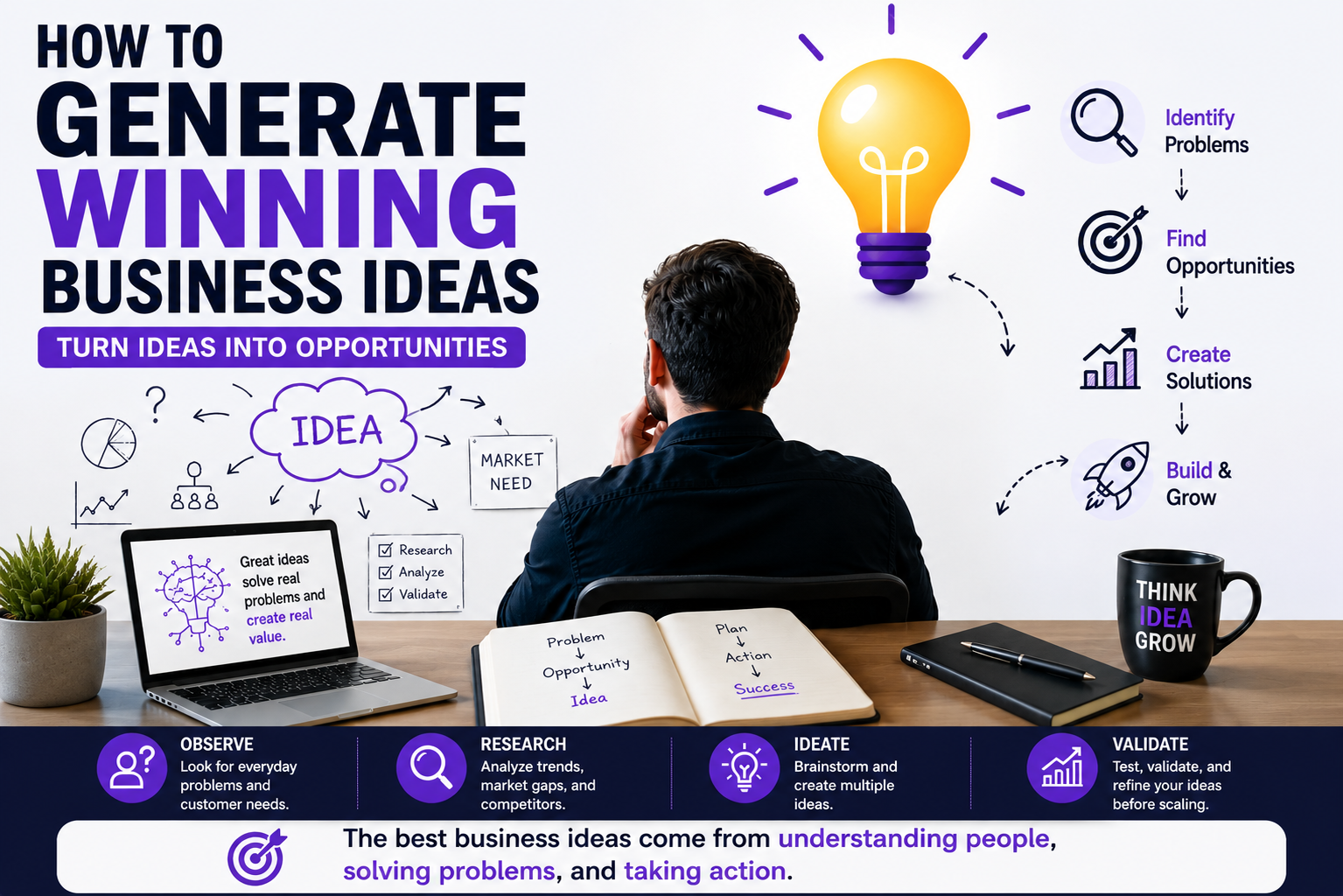 How to Generate Winning Business Ideas