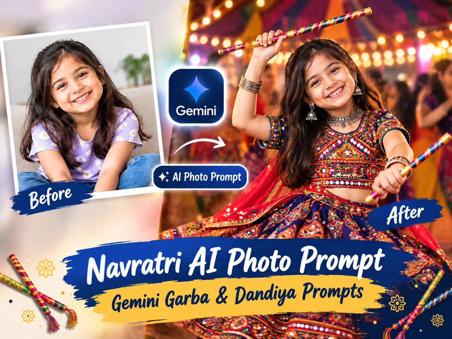 Navratri AI Photo Prompt